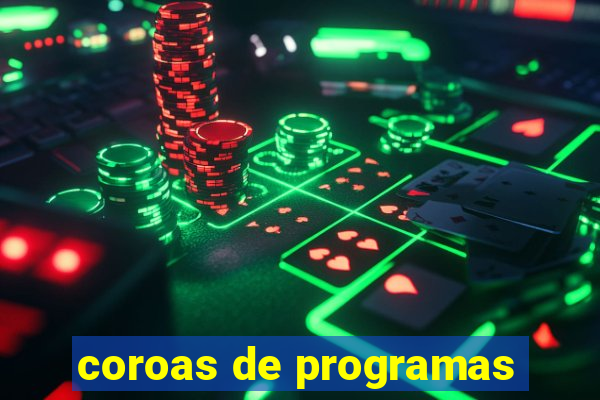 coroas de programas